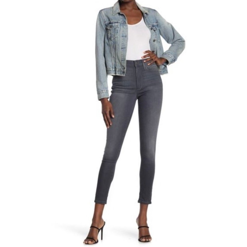 Joes Jeans size 28 Ewing High-Rise Skinny Leg Grey Denim Stretch